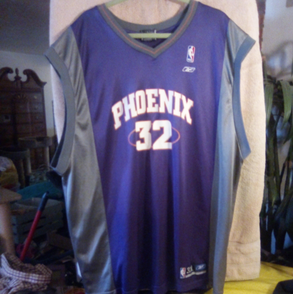 NBA Reebok Phoenix Suns 32 Stoudemire Jersey Size 3XL